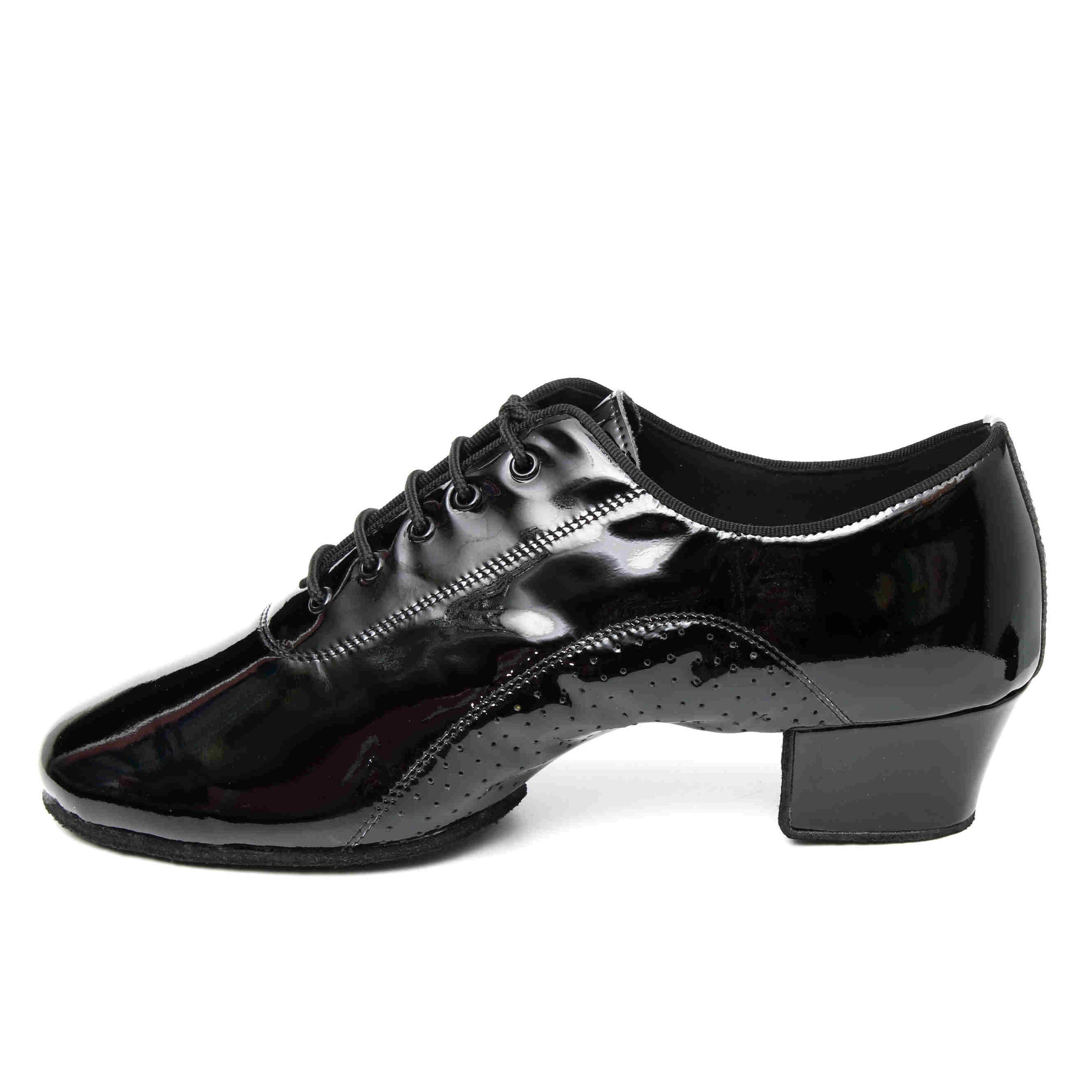 Black Patent Mens Latin Shoes 20204 | AfaDanceShoes Black Patent Mens Latin Shoes 20204 | AfaDanceShoes
